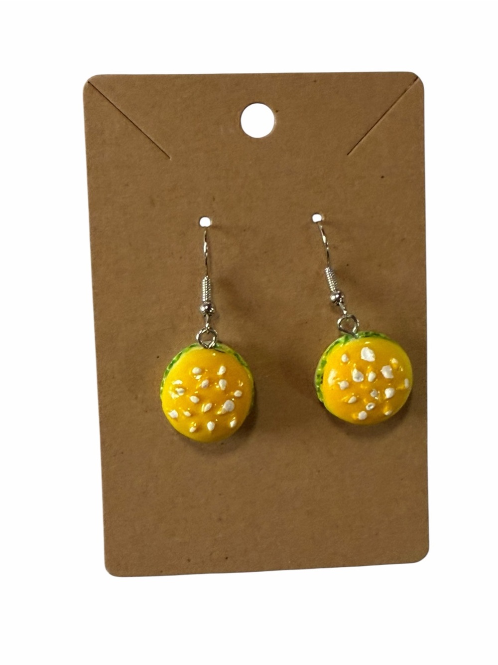 Handmade Yellow Seeded Dangle Earrings - Women Jewelry